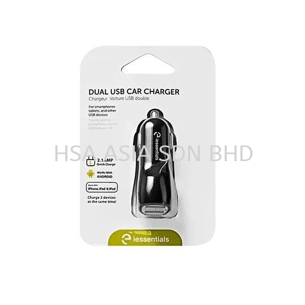 YSI ProDSS Car Charger Adapter, USB, 12VDC