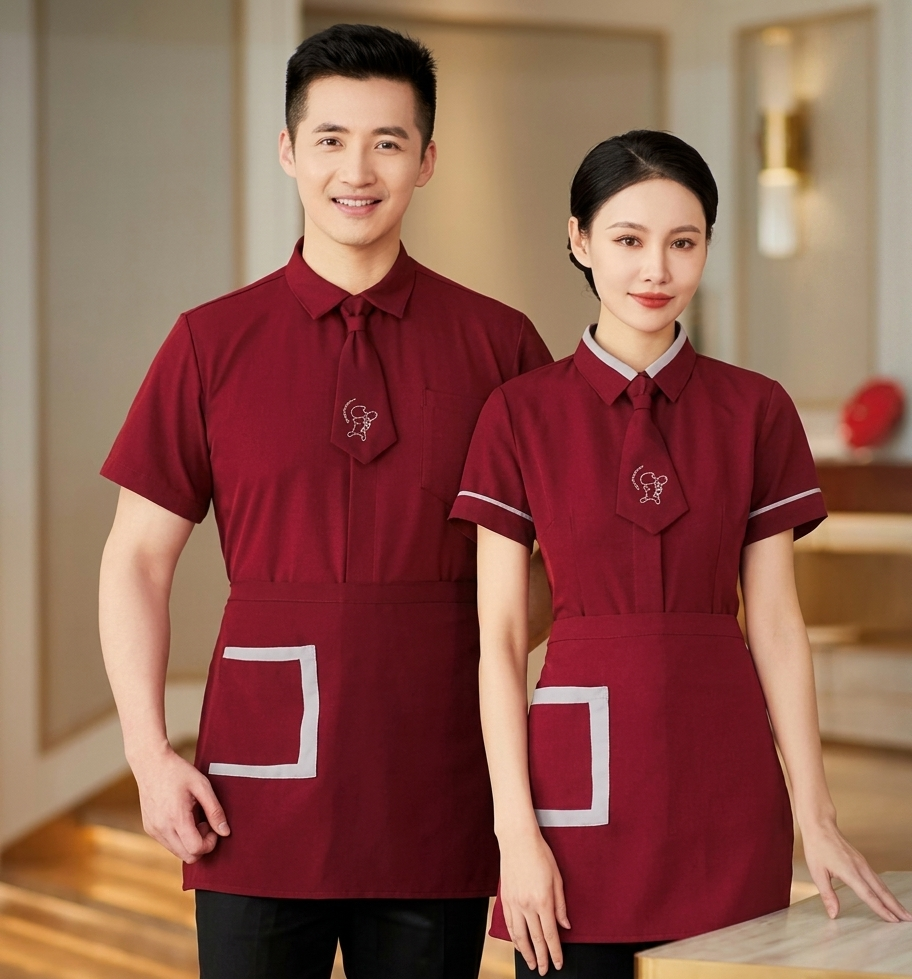 Custom Hotel Uniform Malaysia | Professional Hospitality Staff Uniform | Front Desk, Housekeeping, Concierge & Hotel Workwear