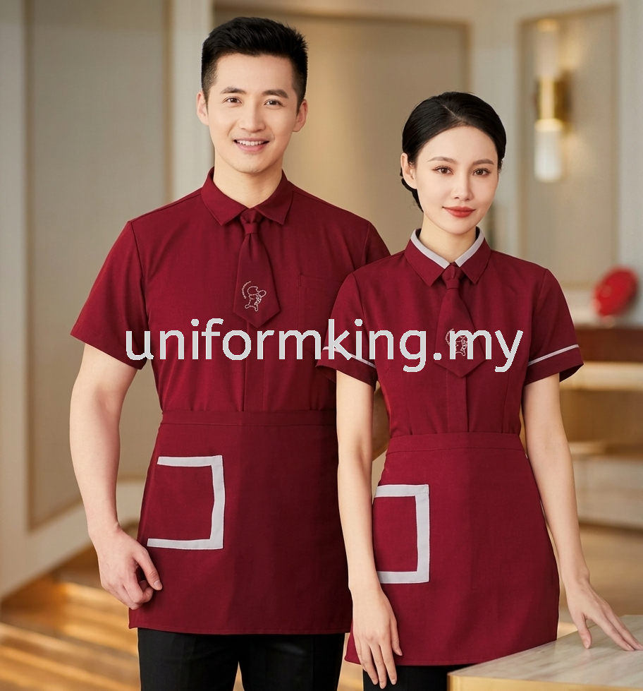 Custom Hotel Uniform Malaysia | Professional Hospitality Staff Uniform | Front Desk, Housekeeping, Concierge & Hotel Workwear