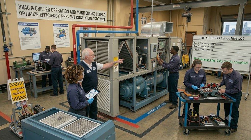 Chiller operation and maintenance training
