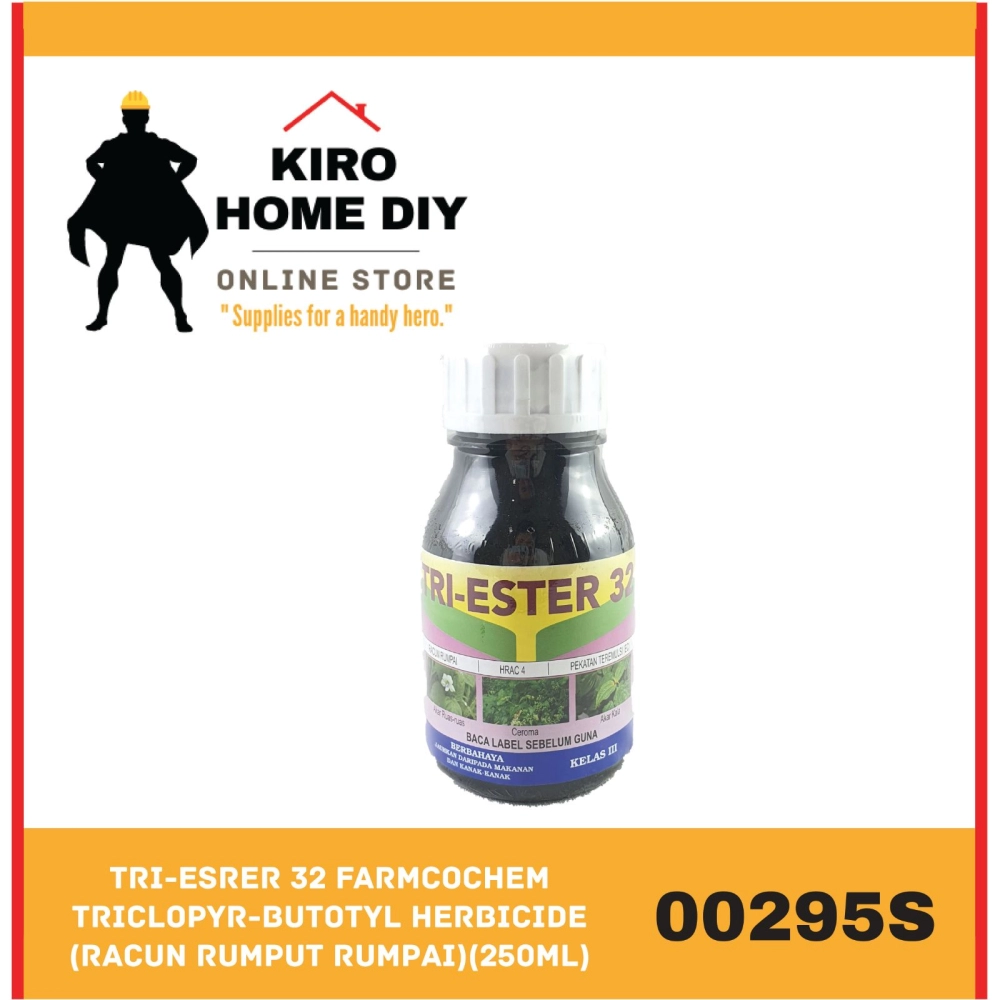 TRI-ESTER 32 Farmcochem Triclopyr-Butotyl Herbicide (Racun Rumput Rumpai)(250ml) - 00295S