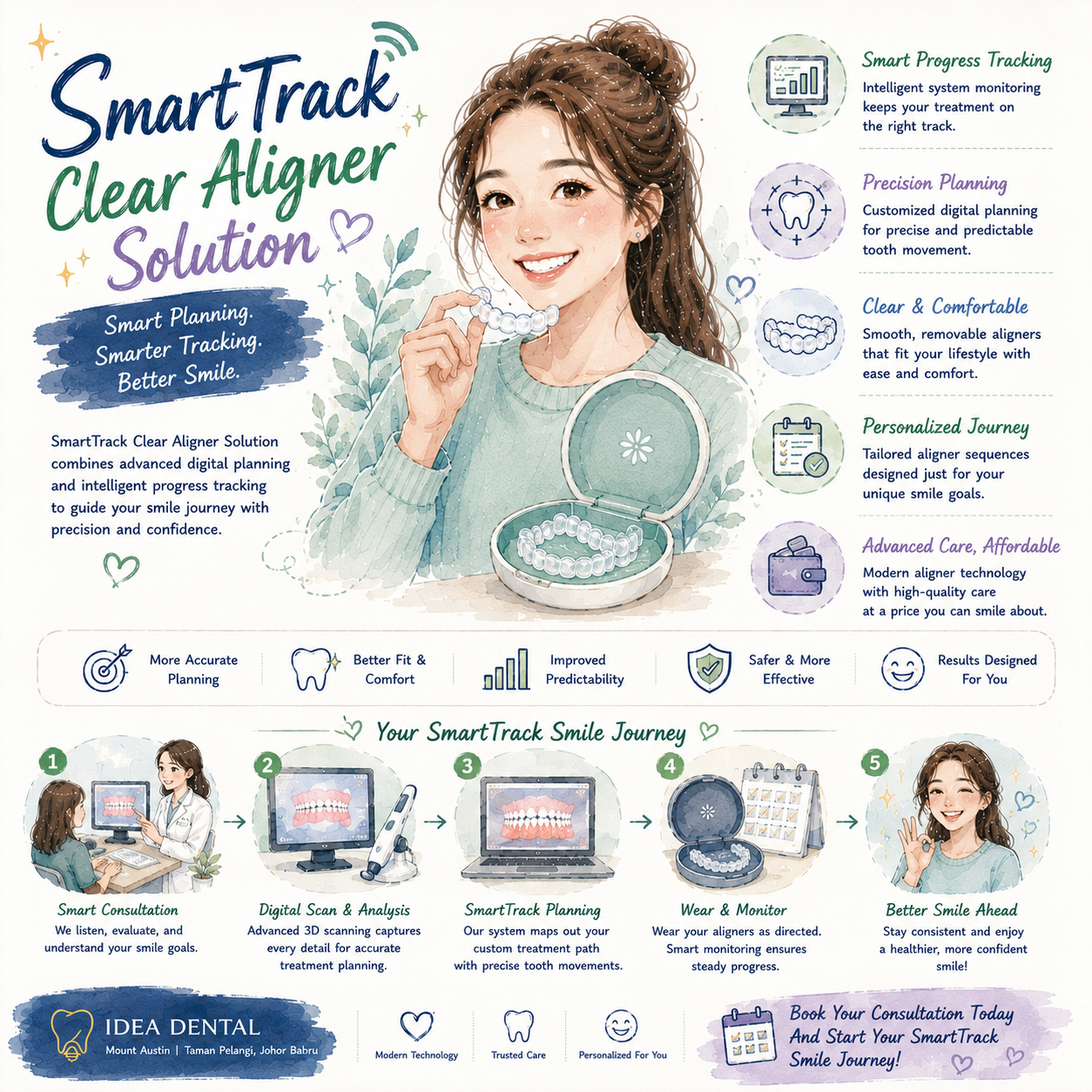 SmartTrack Clear Aligner Solution
