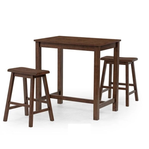 WINTER ISLAND Bar Set (1 + 2) Walnut