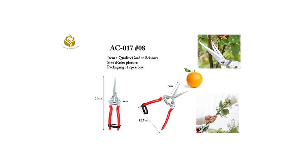 Quality Garden Scissors – Precision Pruning Shears for Clean Cuts & Healthy Plants | [ TT Wholesale] (AC-017#08)