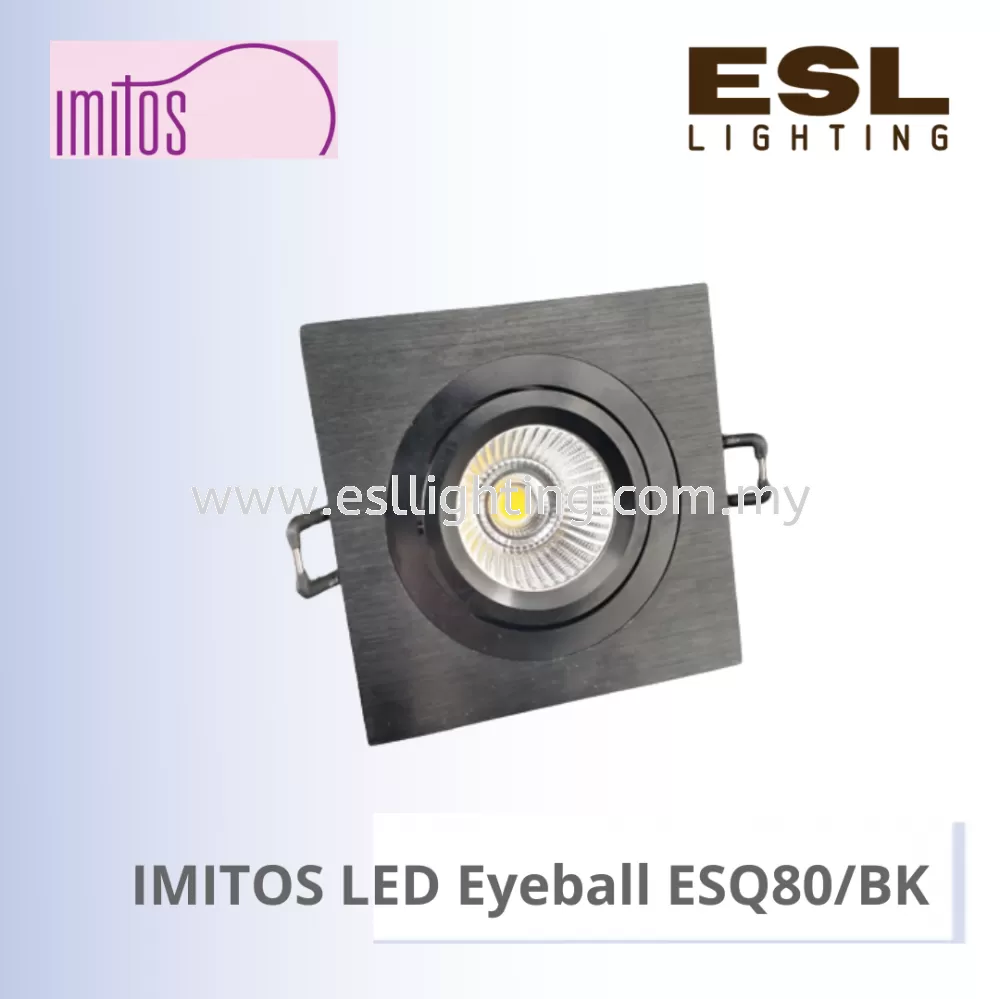 IMITOS LED EYEBALL 7W - ESQ80/BK