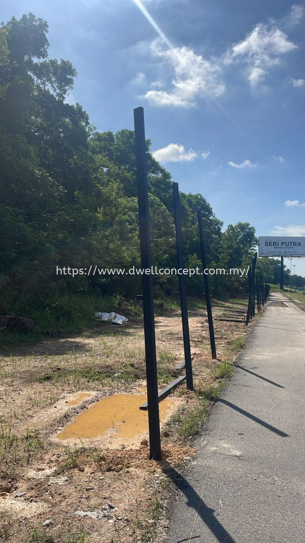 OUTDOOR HOARDING BOARD INSTALLATION SERVICE AT KAJANG