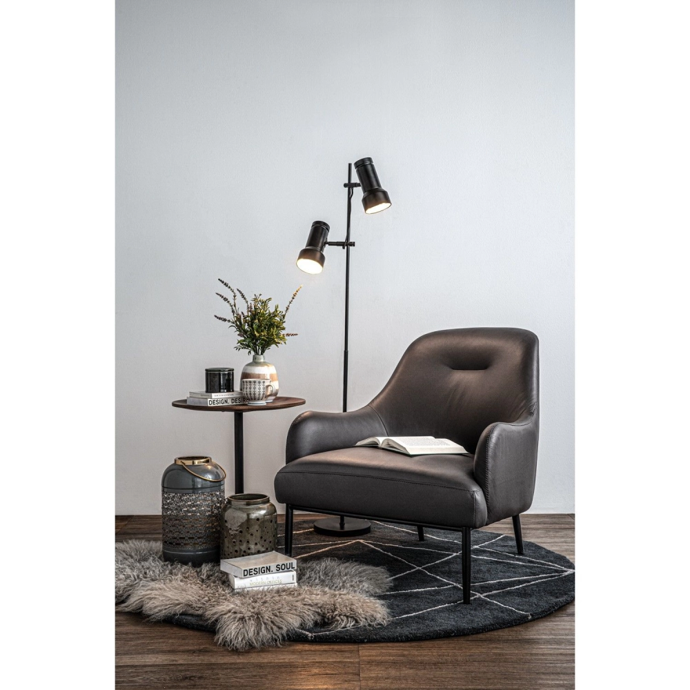 Brixton Lounge Chair (Leather)