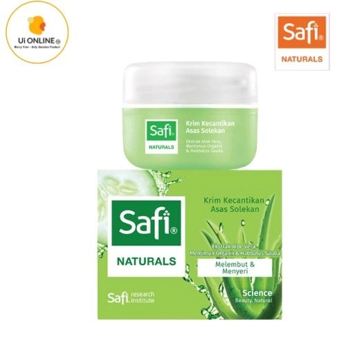 SAFI NATURALS KRIM KECANTIKAN  - ALOE VERA MENTIMUN - 16g