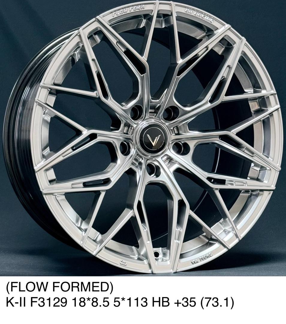 (FLOW FORMED) K-II F3129 18*8.5 5*113 HB +35 (73.1)