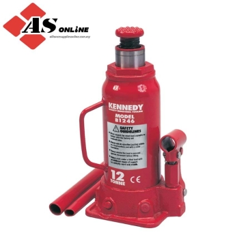 KENNEDY 12- Tonne 465mm Maximum Height Bottle Jack / Model: KEN5035710K