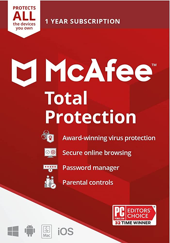 McAfee Anti Virus Software