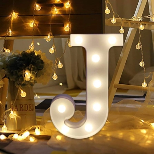 8.5inch Alphabet LED Light - J (AC-LED8J)