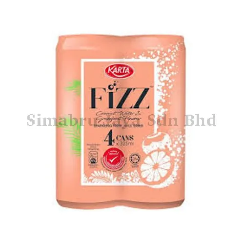 KARTA Fizz Sparkling Fruit Juice Drink 4's x 6 x 325ml