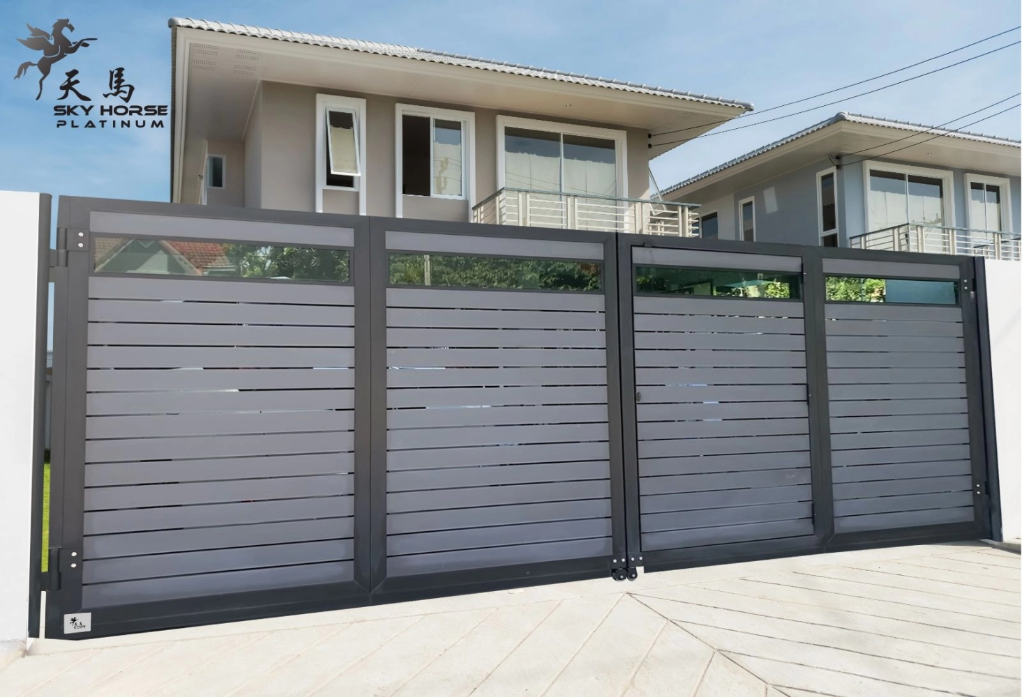 Latest Aluminum Auto Gate Design Klang Valley | Malaysia 