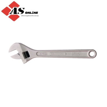 YAMOTO Adjustable Spanner, Chrome Vanadium Steel, 15in./380mm Length, 44mm Jaw Capacity / Model: YMT5013150K