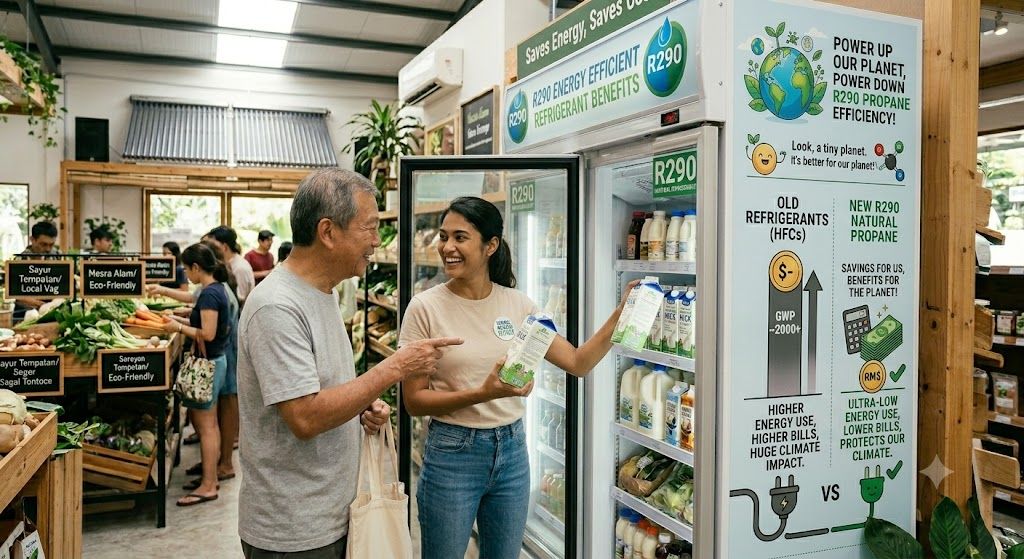 R290 energy efficient refrigerant benefits