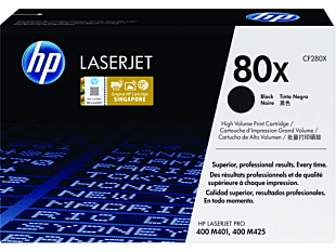 HP 80X High Yield Black Original LaserJet Toner Cartridge CF280X