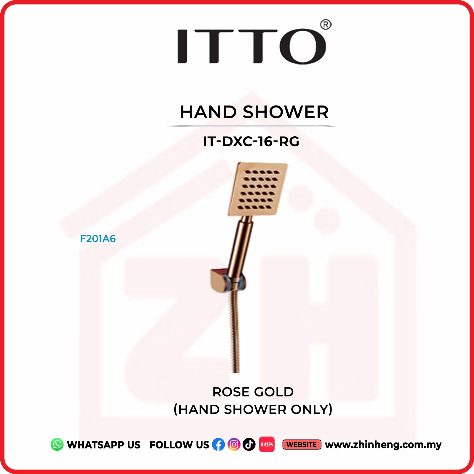 ITTO HAND SHOWER  IT-DXC-16-RG