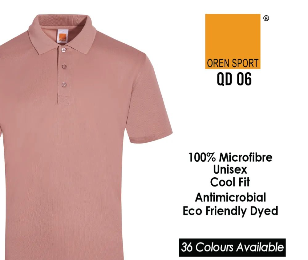 Dri-Fit Plain Polo Shirt - QD06