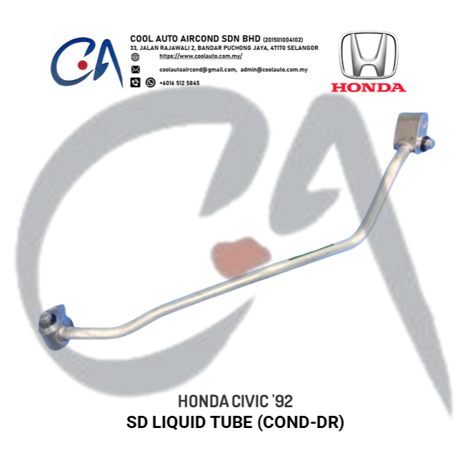 HONDA CIVIC '92 SD LIQUID TUBE (COND-DR)
