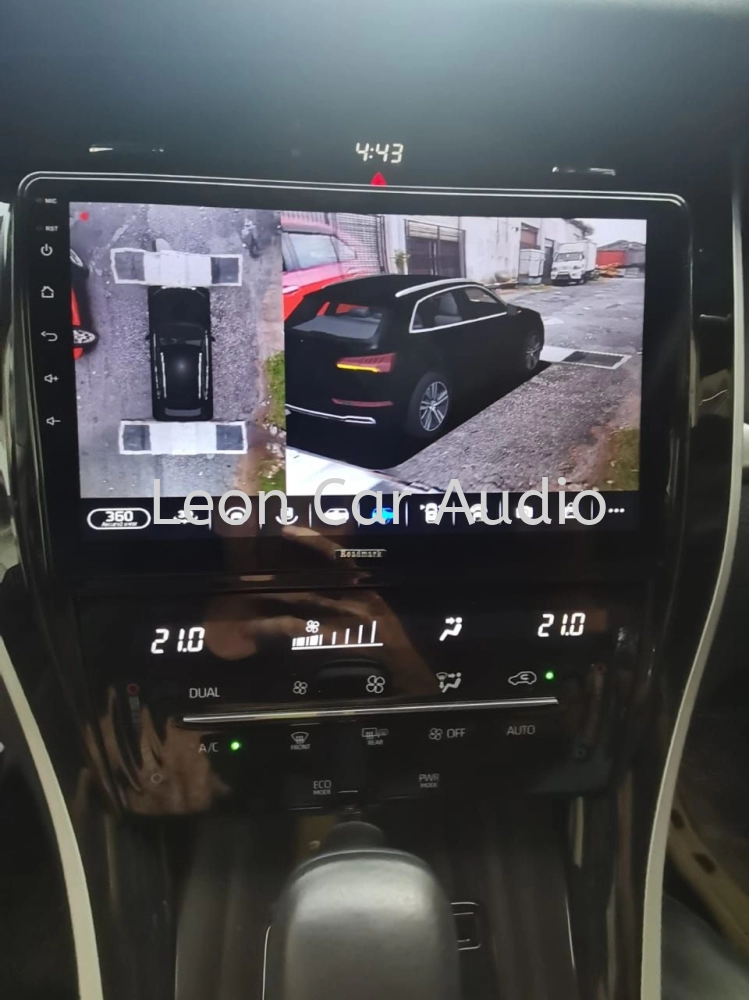 Toyota Harrier ZSU60 OEM 10" android wifi gps 360 camera player