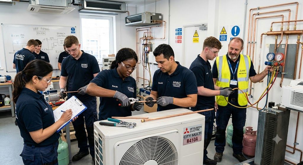 VRF system installation training