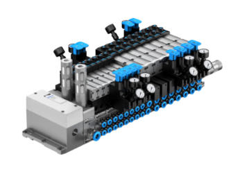 Festo VTSA-F-MP Valve Terminal (Product No.: 547963) – Flow-Optimised with Multi-pin Connection, Up to 32 Valves, 5 Mixable Valve Sizes, IP65, ATEX Zone 2 | Malaysia Supplier