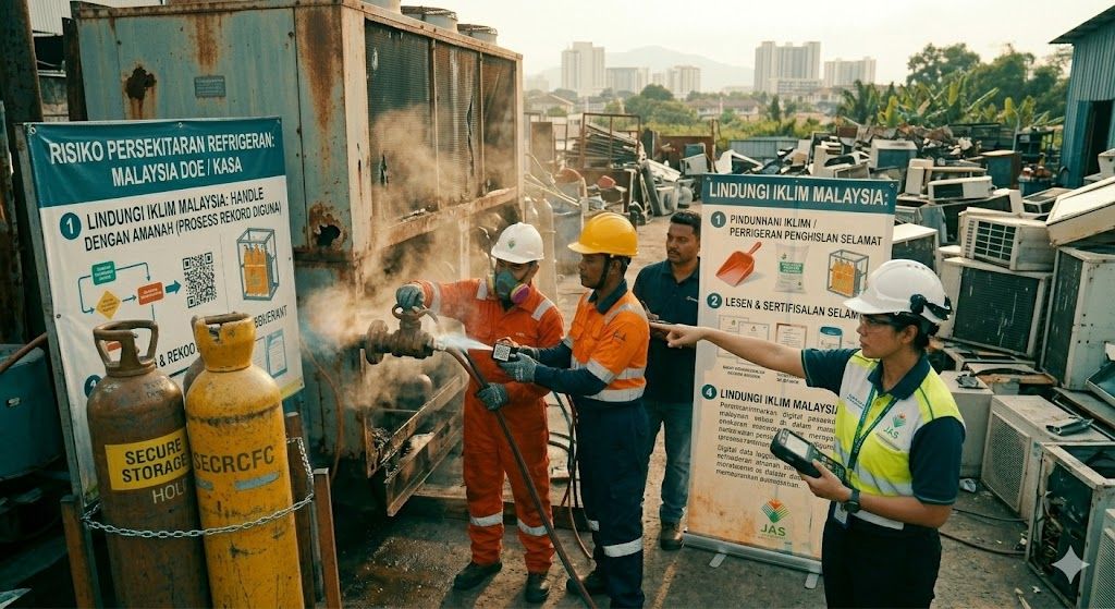 environmental risk refrigerant handling Malaysia DOE