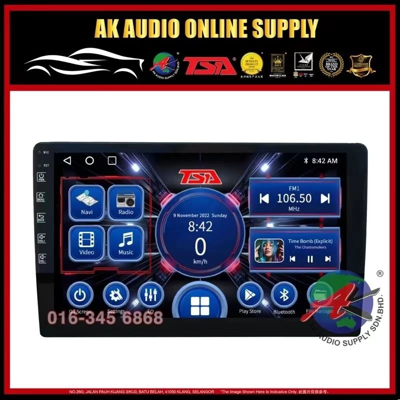 [ MTK 2+32GB ] TSA Honda Civic 2022 - 2023 With Canbus Android 10'' inch Car player Monitor