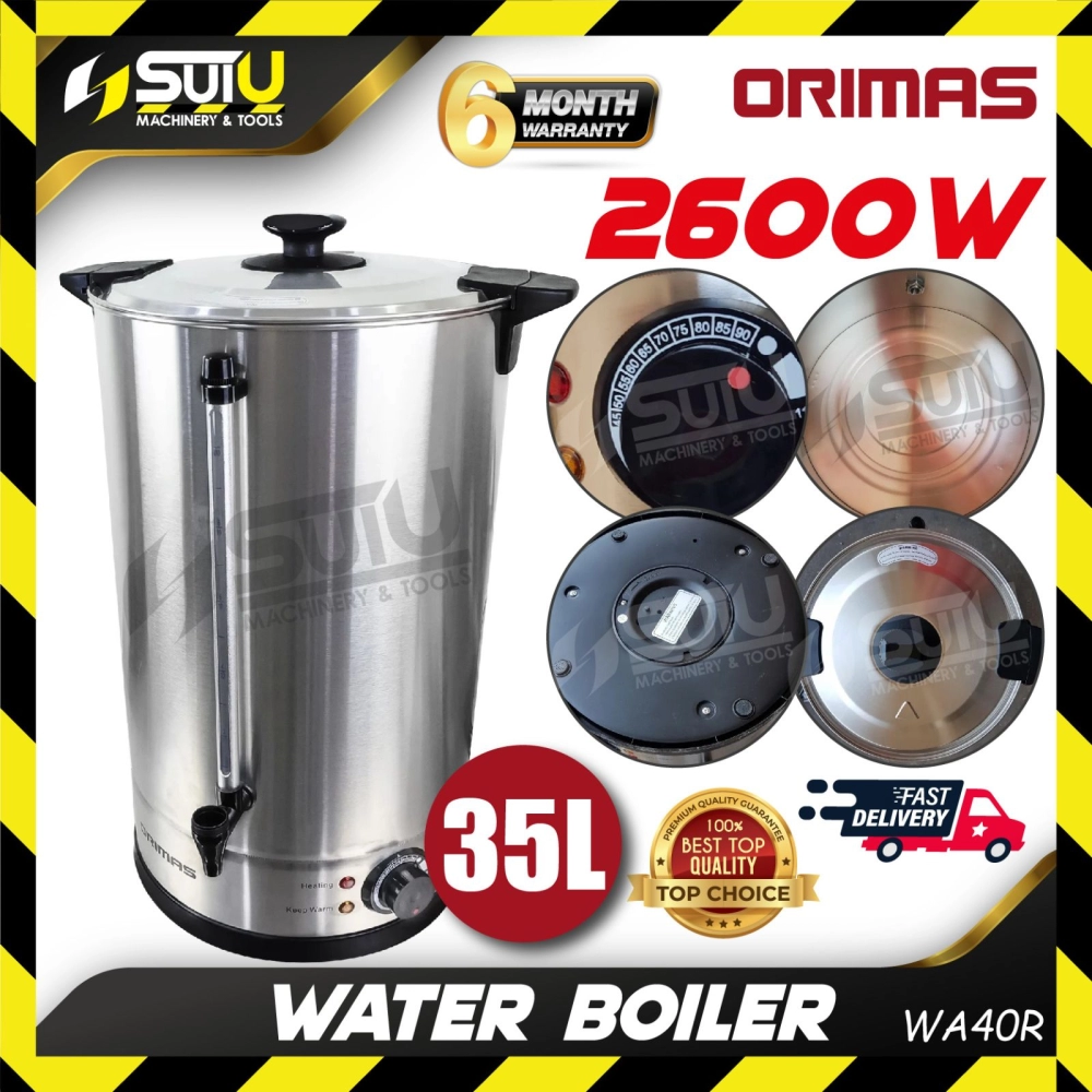 ORIMAS WA40R 35L Water Boiler / Mesin Pemanas Air / 开水器 2600W