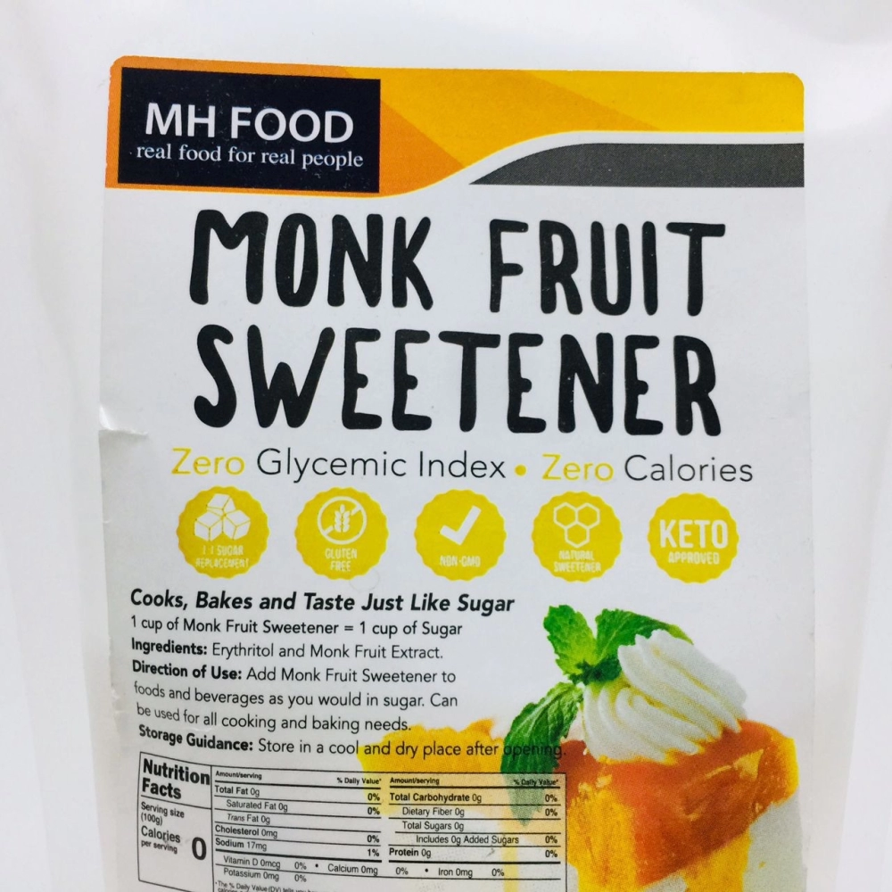 MH Food MonkFruit Sweetener 羅漢果糖（代糖）200g