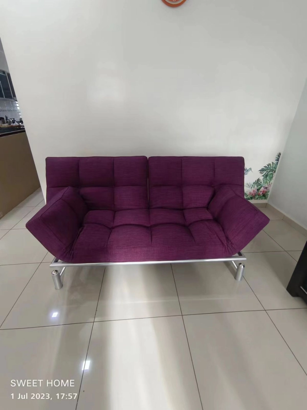 Metal Body Sofabed 3 Seaters - Kyo 3 