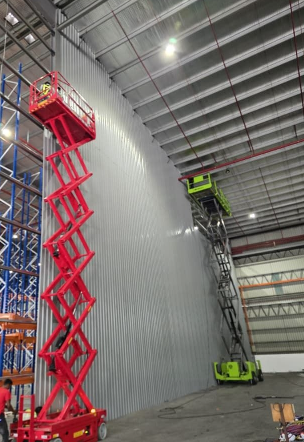 Industrial Steel Wall Cladding Malaysia | Exterior & Interior Metal Wall Panel Installation | Factory & Warehouse Wall Cladding