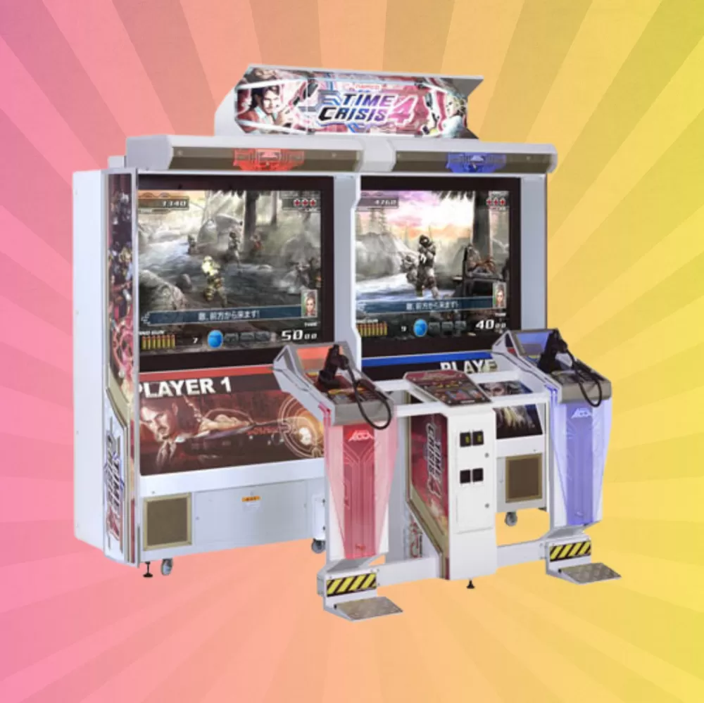 4 Time Crisis Shooting Arcade Game Machine