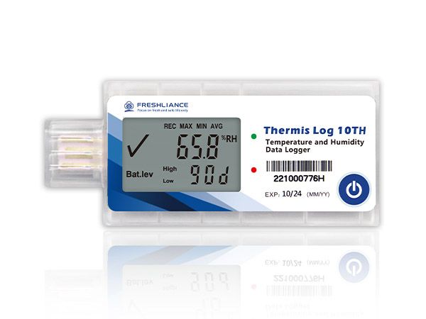 Freshliance Thermis Log 10TH LCD USB Temperature & Humidity Data Logger
