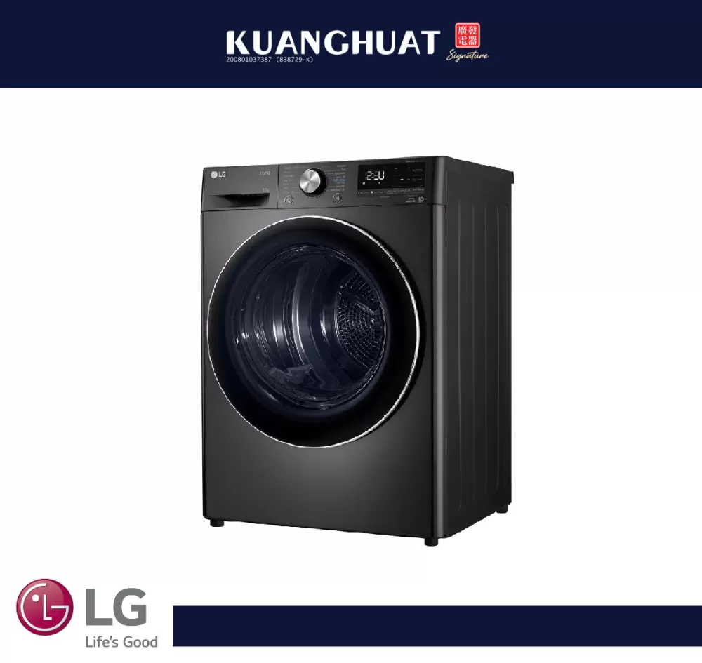 LG 10kg Dual Inverter Heat Pump Dryer with Auto Cleaning Condenser RH10VHP2B