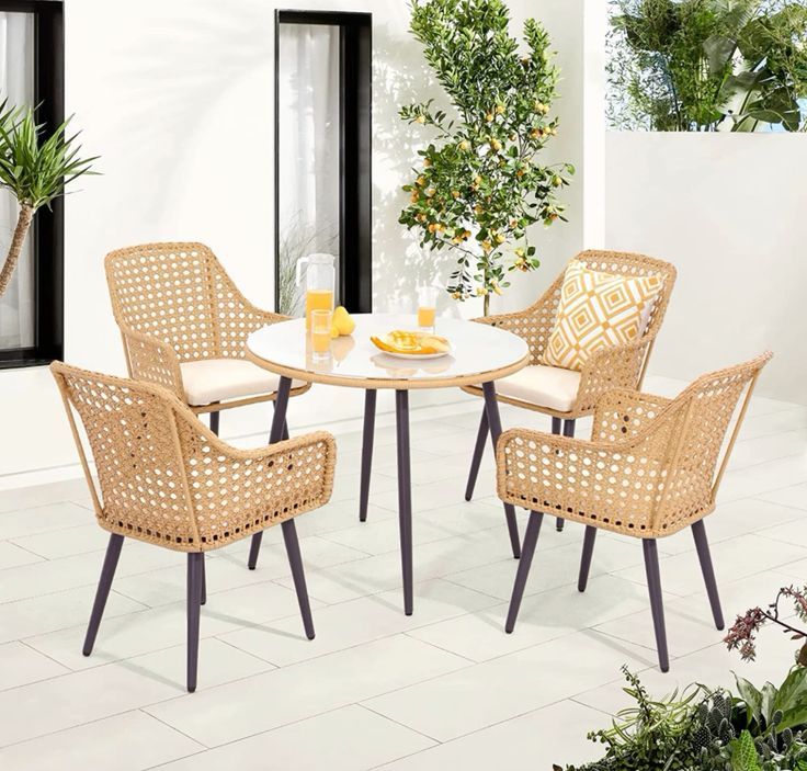 TRS 035 - RATTAN TERRACE SET