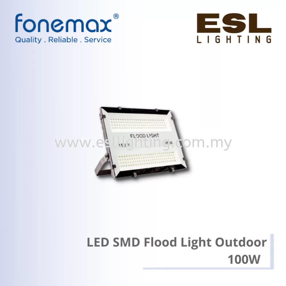 FONEMAX LED SMD Flood Light Outdoor 100W - FFW100 IP66