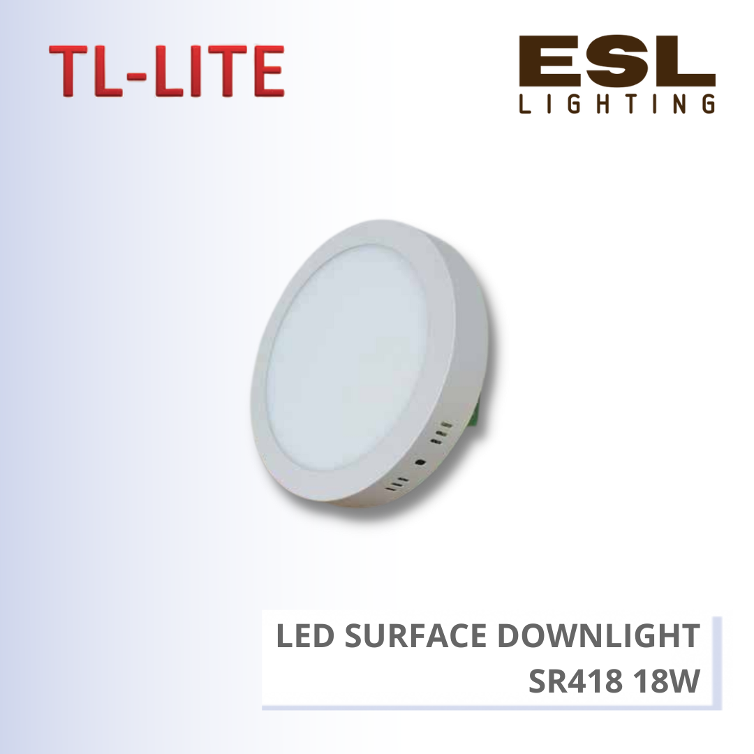 TL-LITE DOWNLIGHT - LED SURFACE DOWNLIGHT - 18W - SR418