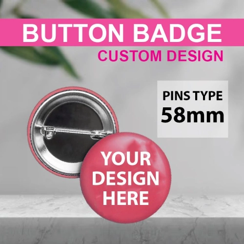 BUTTON BADGE 58MM