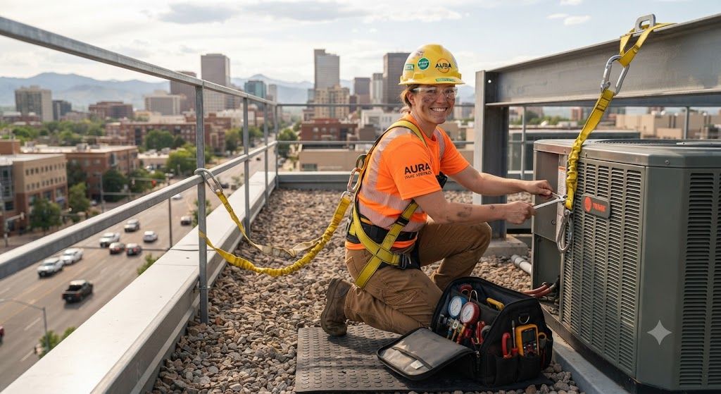 aircon contractor rooftop safety requirements
