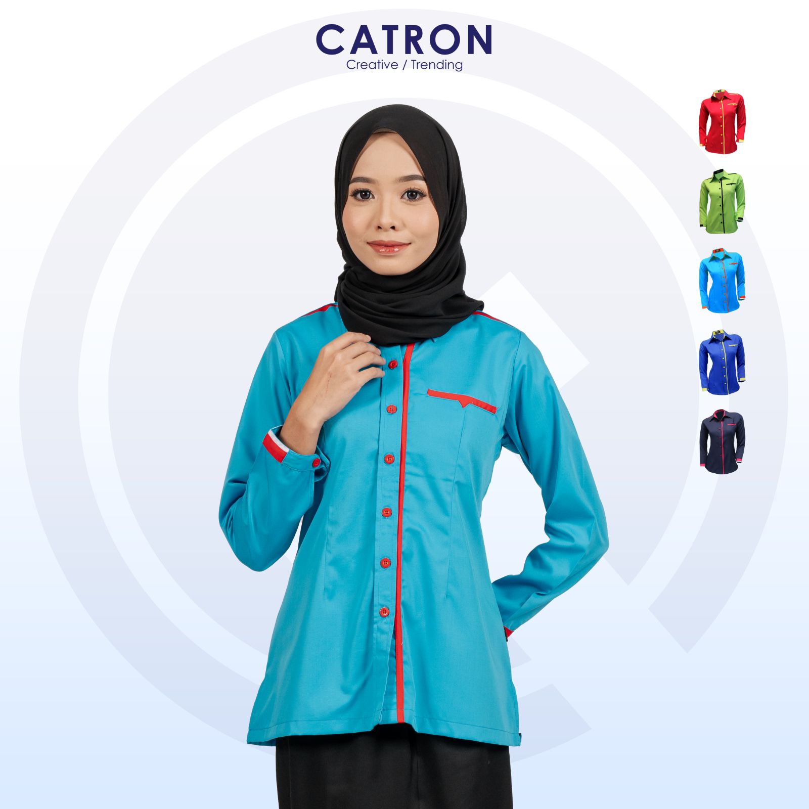 FC 991 Polycotton Ladies Long Sleeve Corporate Shirt