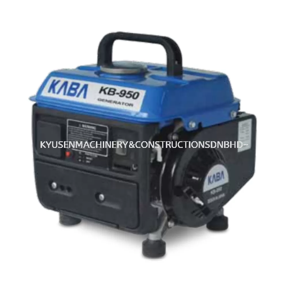 KABA' 2-Stroke Gasoline Generator KB950