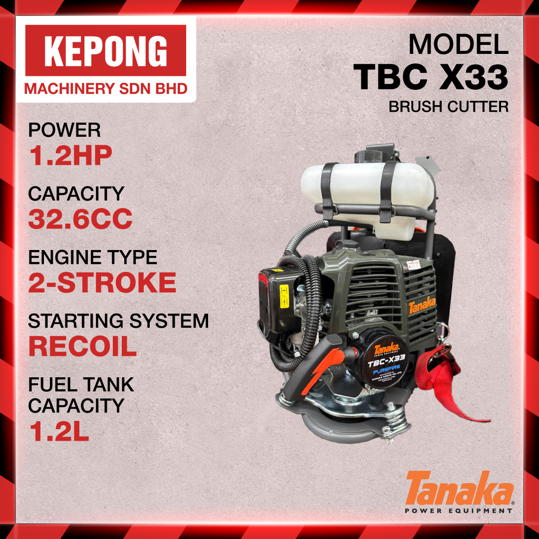 Tanaka TBC-X33 brush cutter
