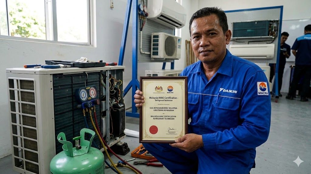 Malaysia HVAC certification refrigerant technician