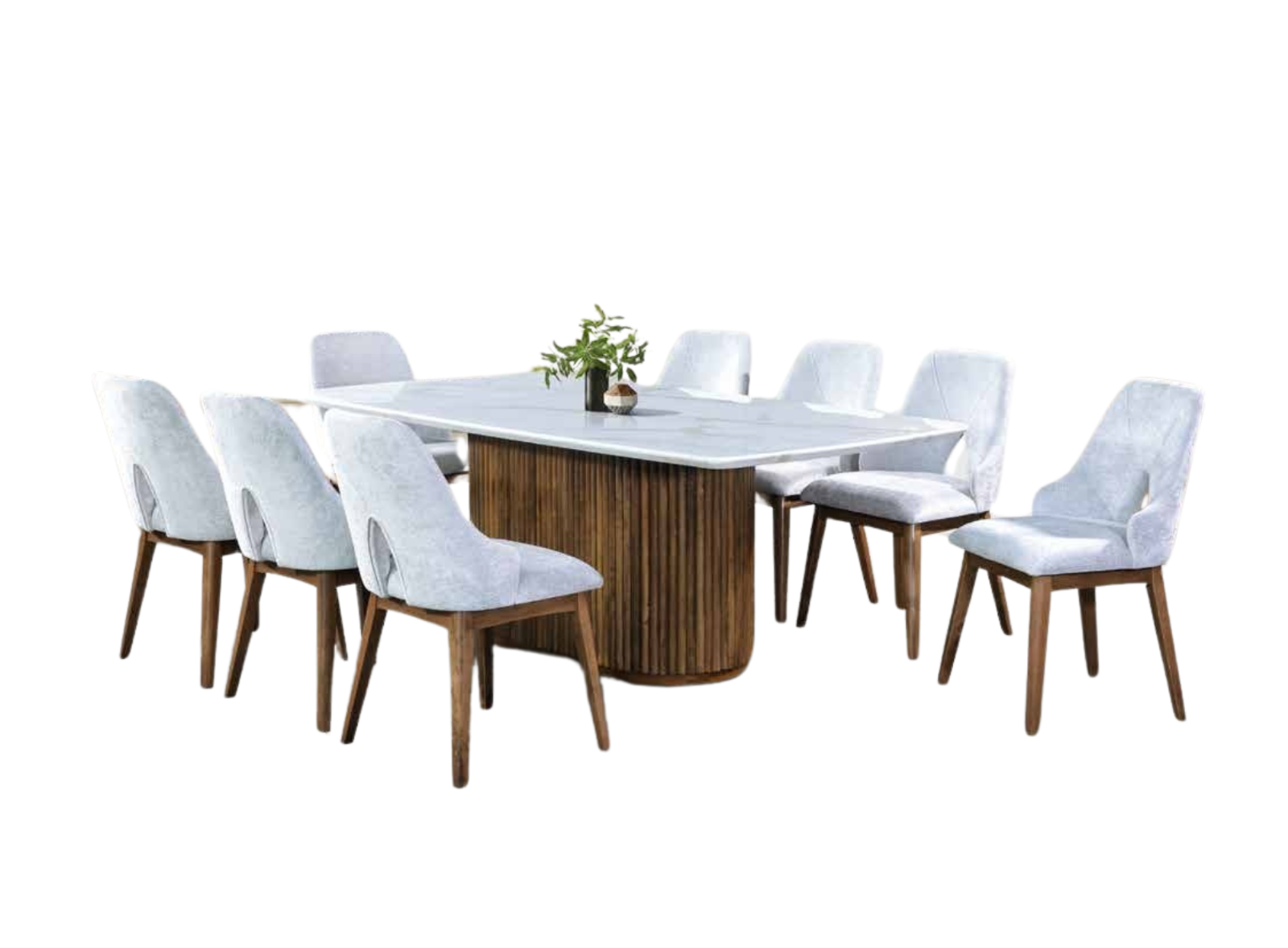 DINING SET (PLZ MT-813-G + 016(LEG)_1)