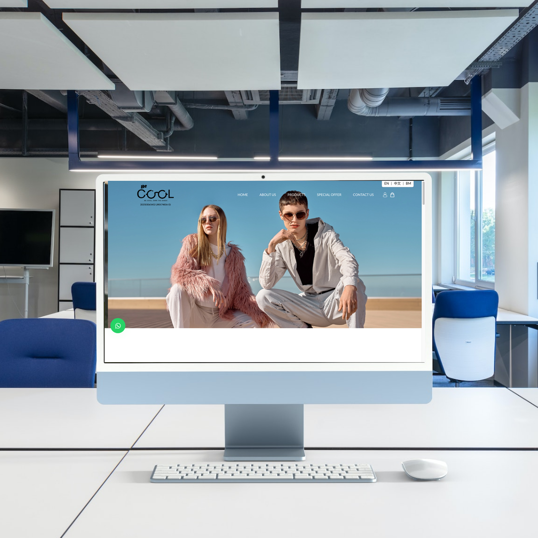 Retail - Eyewear & Sunglasses Web Design | SEO | Digital Marketing | Selangor