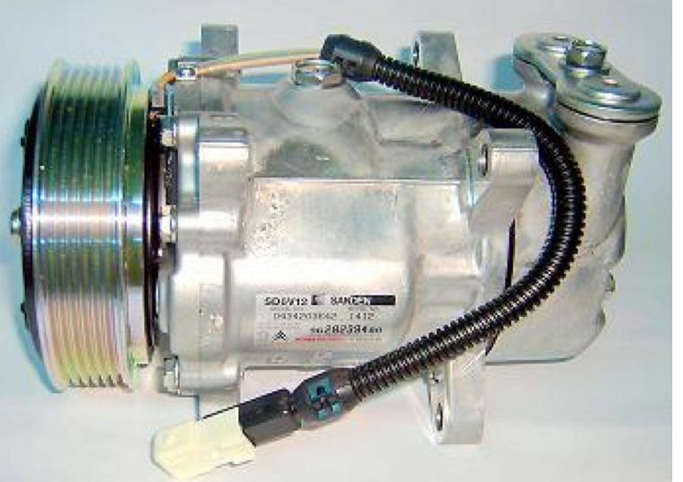 for Peugeot 206 (Ear) SD6V12-6PK-12V-R134a (Re) [PEU 001]