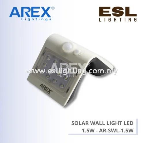 AREX SOLAR WALL LIGHT LED 1.5W - AR-SWL-1.5W