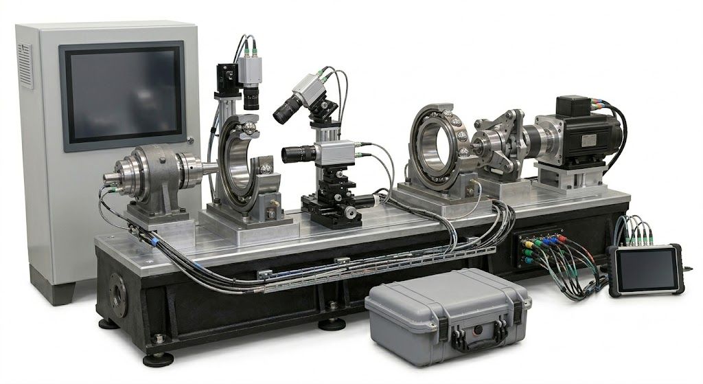 Electric Bearing Wear and Tear Inspection Testing